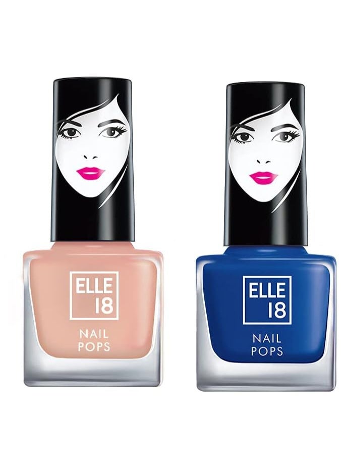 Elle 18 Nail Pops Nail Color 178 & Elle18 Nail Pops Nail Color 170 Glossy Finish, 15 Ml - Image 1